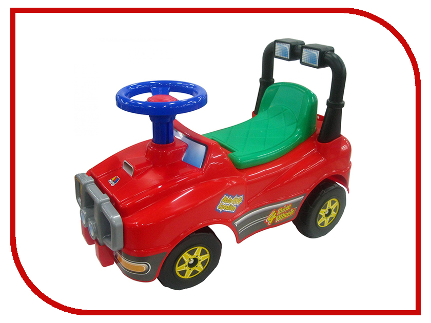 

Каталка Полесье Джип Red 62857