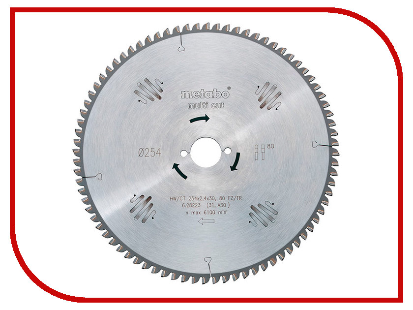 

Диск Metabo HW/CT 315x30 96FZ/TZ 628092000
