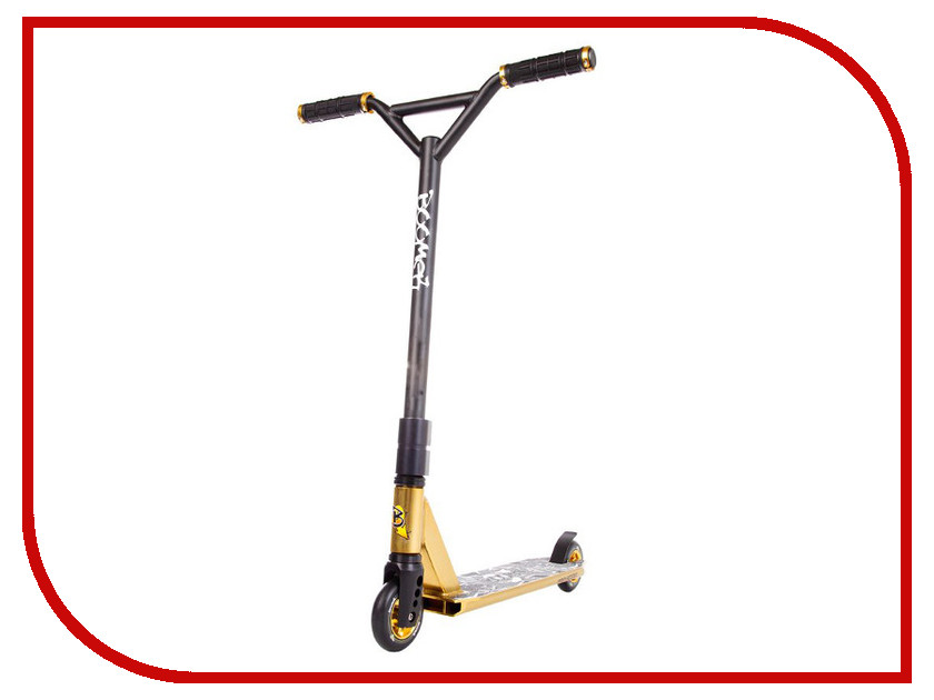 

Самокат HELLO WOOD Boomer GL Gold