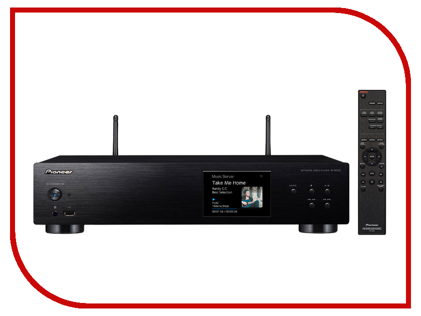 

Сетевой аудио проигрыватель Pioneer N-30 Black
