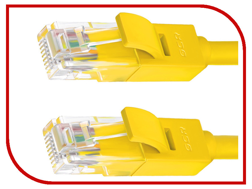 

Сетевой кабель Greenconnect UTP 24AWG cat.5e RJ45 T568B 5m Yellow GCR-50705