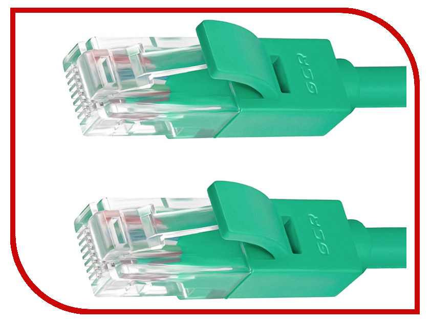 

Сетевой кабель Greenconnect UTP 24AWG cat.5e RJ45 T568B 5m Green GCR-50698