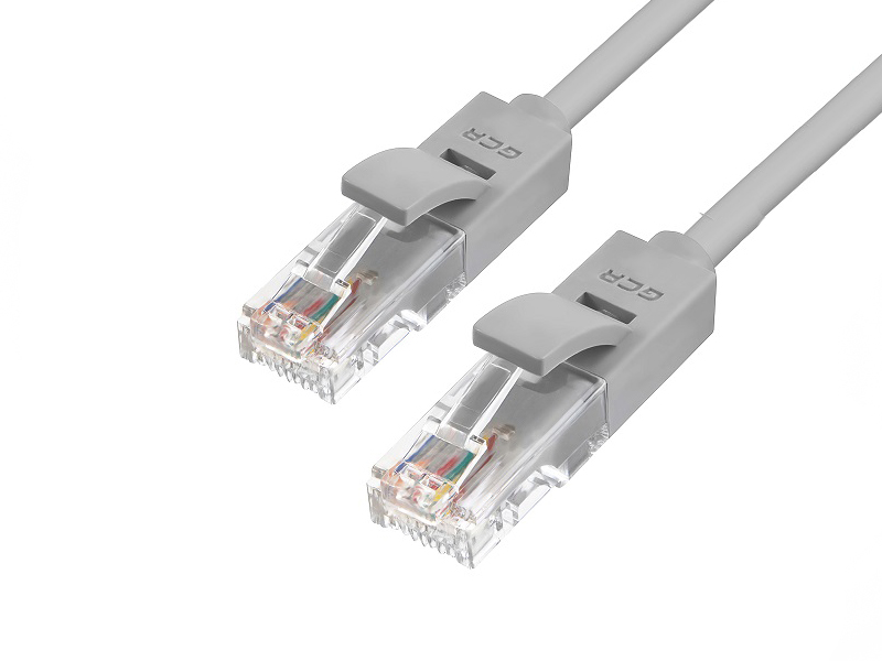 

Сетевой кабель Greenconnect UTP 24AWG cat.5e RJ45 T568B 0.5m Grey GCR-50684, GCR-50684