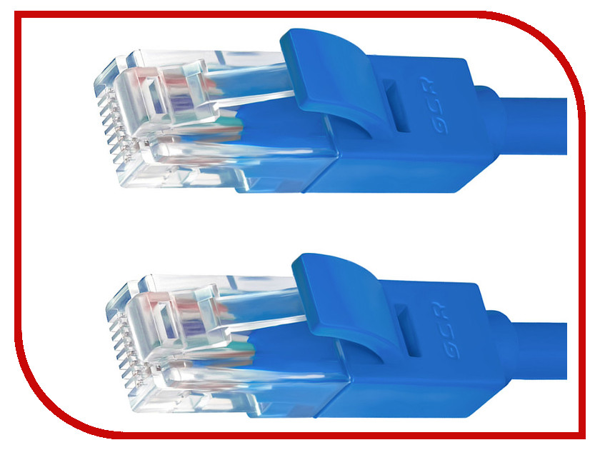 

Сетевой кабель Greenconnect UTP 24AWG cat.5e RJ45 T568B 5m Blue GCR-50682