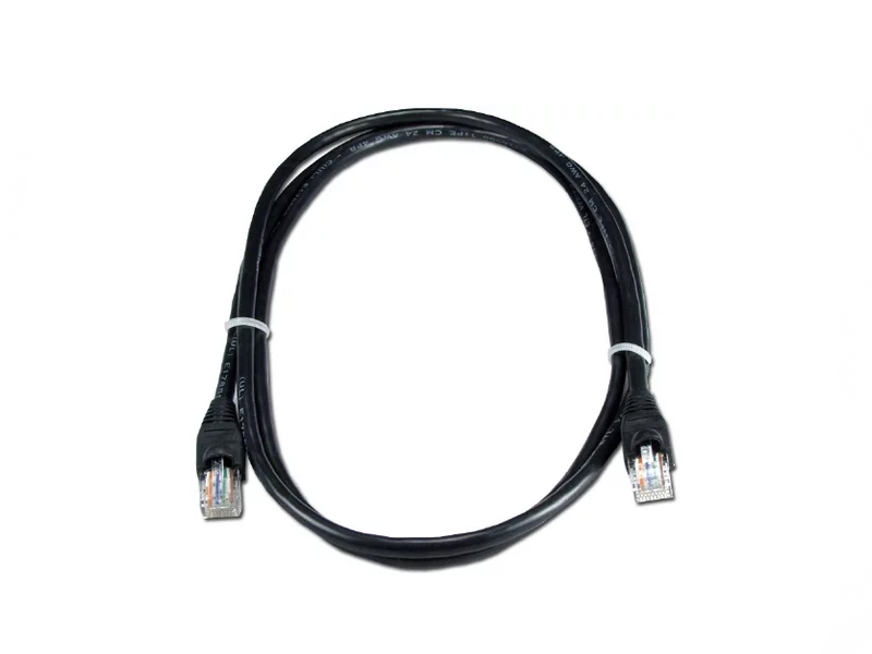 фото Сетевой кабель Greenconnect UTP 24AWG cat.5e RJ45 T568B 0.5m Black GCR-50670