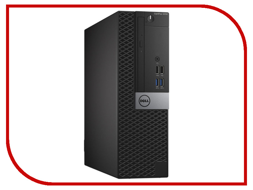 

Настольный компьютер Dell OptiPlex 5050 SFF Black-Silver 5050-8305 (Intel Core i5-7500 3.4 GHz/8192Mb/256Gb SSD/DVD-RW/Intel HD Graphics/LAN/Windows 10 Pro 64-bit)