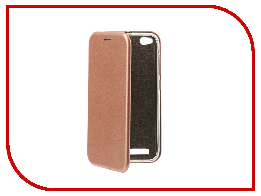 

Аксессуар Чехол-книга Xiaomi Redmi 5A Innovation Book Silicone Rose Gold 11444