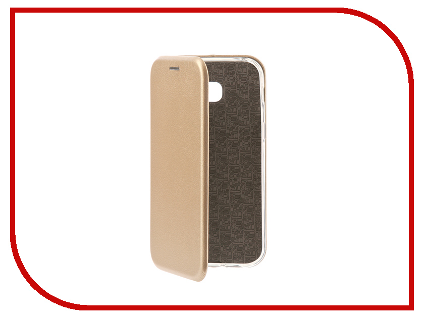 

Аксессуар Чехол-книга Samsung Galaxy A5 2017 Innovation Book Silicone Gold 11464