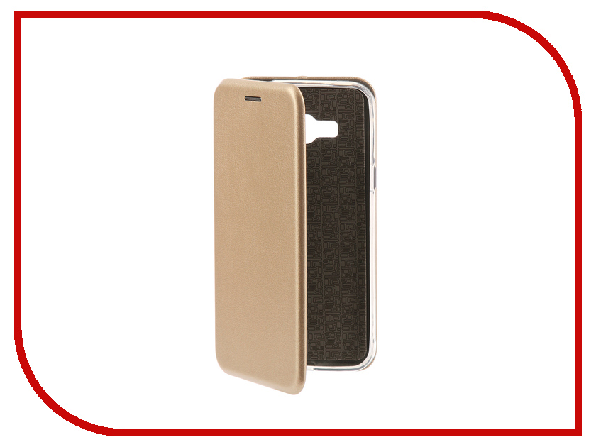 

Аксессуар Чехол-книга Samsung Galaxy J3 2016 J310F Innovation Book Silicone Gold 11471
