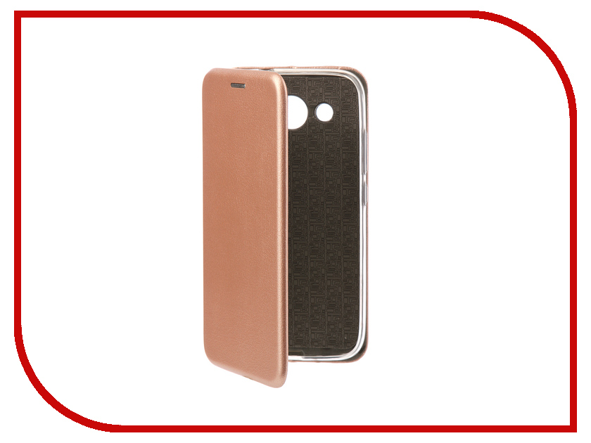 

Аксессуар Чехол-книга Huawei Y3 2017 Innovation Book Silicone Rose Gold 11507