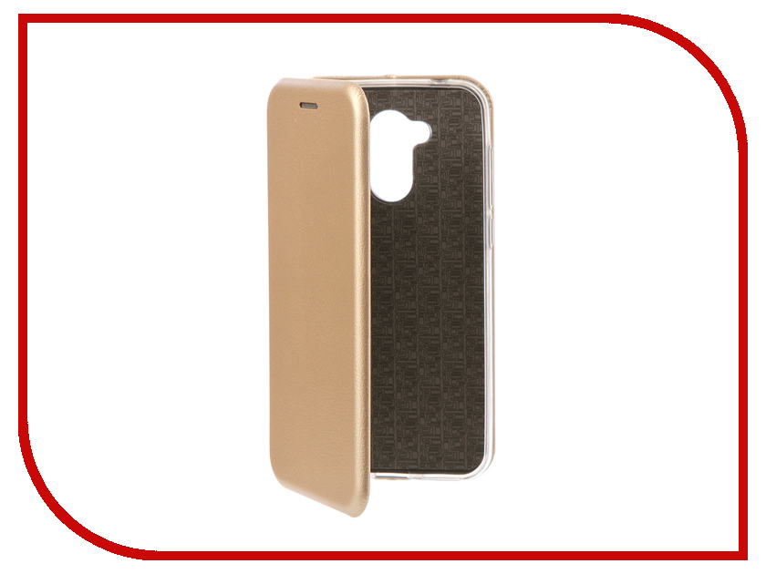 

Аксессуар Чехол-книга Huawei Honor 6A Innovation Book Silicone Gold 11530