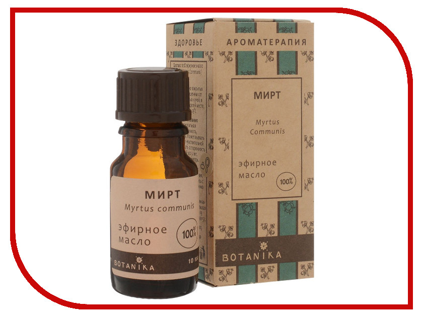 

Масло эфирное Botanika Мирт 10ml 00719, Мирт