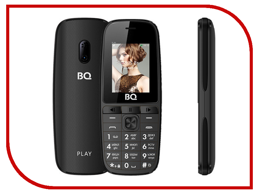 

Сотовый телефон BQ BQ-1841 Play Black