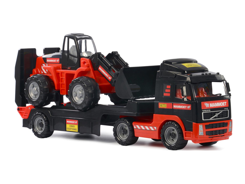 

Игрушка Полесье Трейлер и трактор-погрузчик Mammoet Volvo 204-01 (56733), 56733