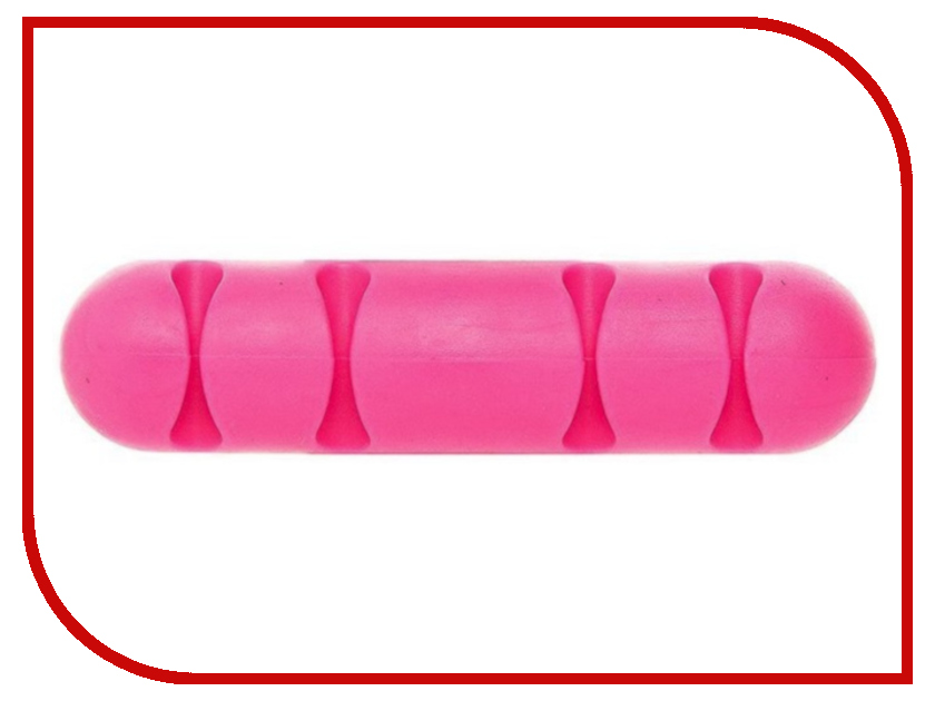 

Держатель для кабеля Activ CC-002 for 4 Cables Pink 80270