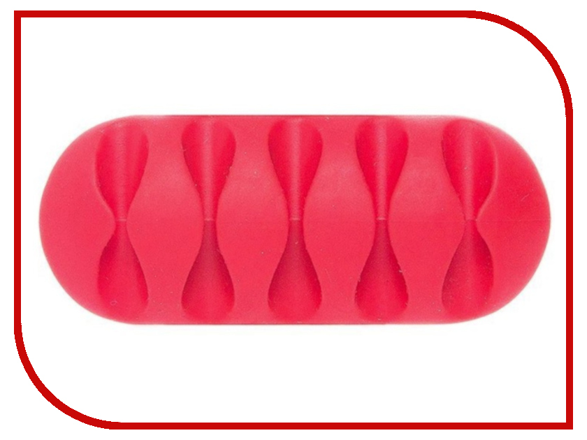 

Держатель для кабеля Activ CC-001 for 5 Cables Red 80263