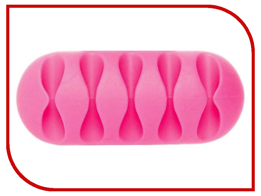 

Держатель для кабеля Activ CC-001 for 5 Cables Pink 80262