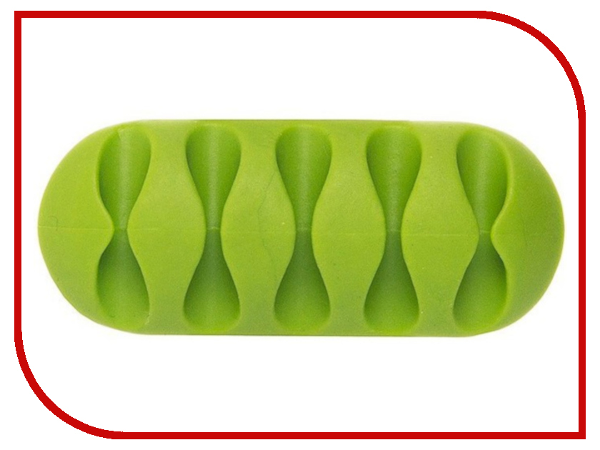 

Держатель для кабеля Activ CC-001 for 5 Cables Green 80260