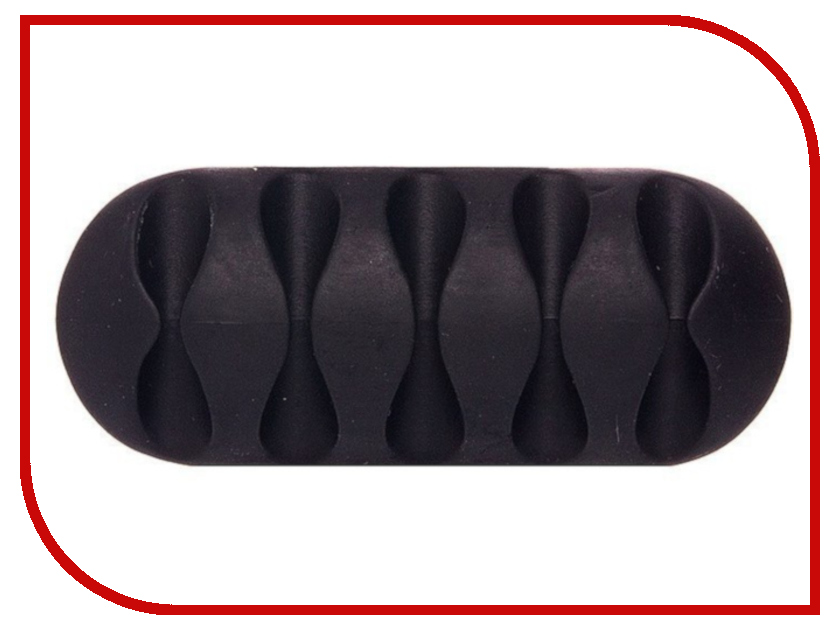 

Держатель для кабеля Activ CC-001 for 5 Cables Black 80257