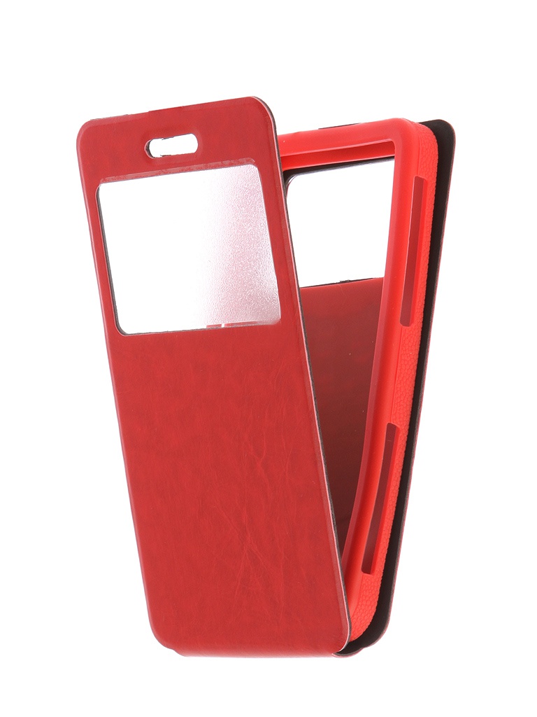 

Чехол CaseGuru 5.3-5.9-inch универсальный, вертикальный Glossy Red 101953, 101953