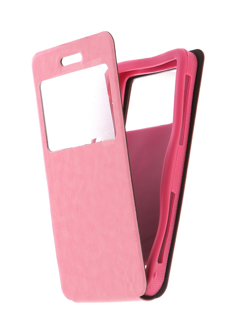

Чехол CaseGuru 5.3-5.9-inch универсальный, вертикальный Glossy Light Pink 101955, 101955