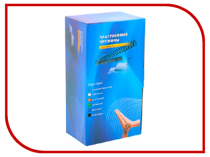 

Пружины для переплета Office Kit 32мм 50шт White BP2101