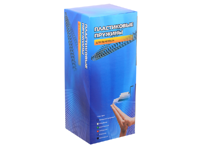 

Пружины для переплета Office Kit 22мм 50шт White BP2065, BP2065