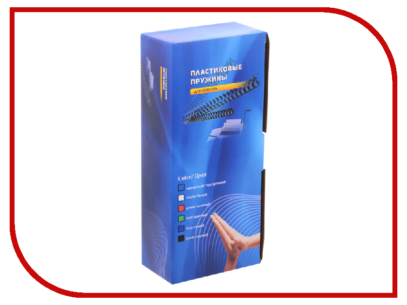 

Пружины для переплета Office Kit 16мм 100шт Black BP2050