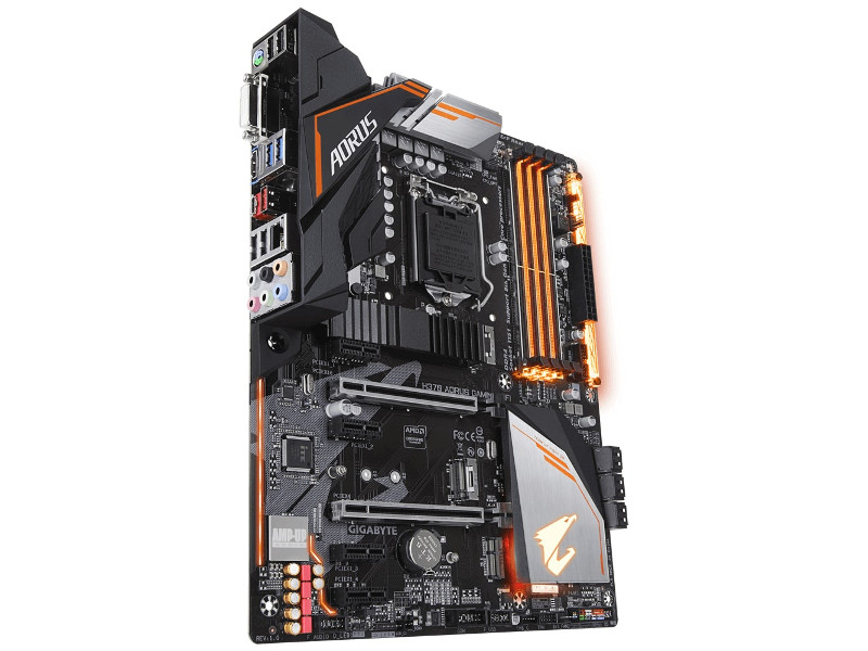 фото Материнская плата gigabyte h370 aorus gaming 3 wifi (rev. 1.0)