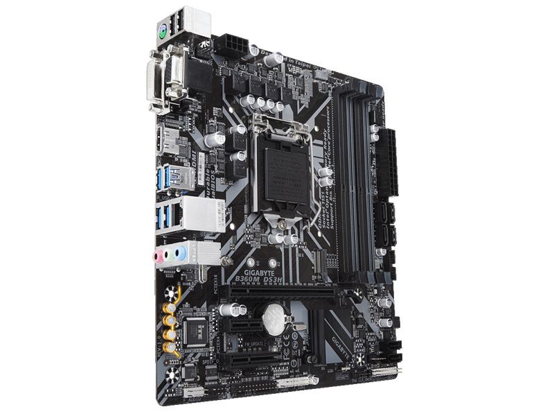 

Материнская плата GIGABYTE B360M DS3H (rev. 1.0), B360M DS3H