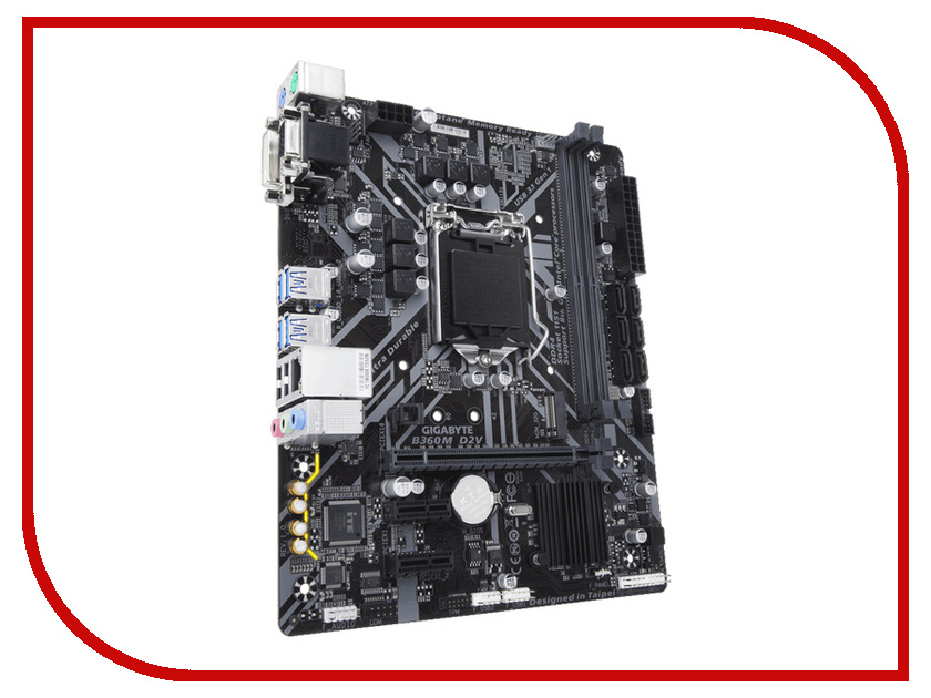 

Материнская плата GigaByte B360M D2V, B360M D2V