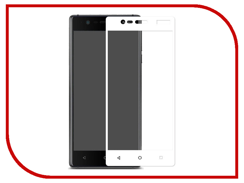 

Аксессуар Защитное стекло Pero для Nokia 3 2.5D White