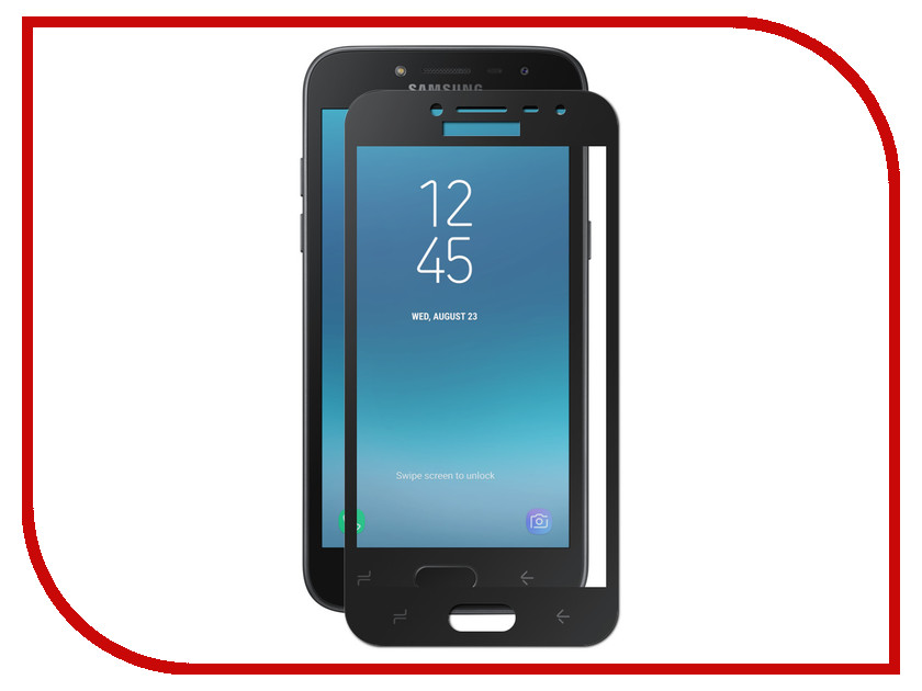 

Аксессуар Защитное стекло Pero для Samsung Galaxy J2 2018 2.5D Black