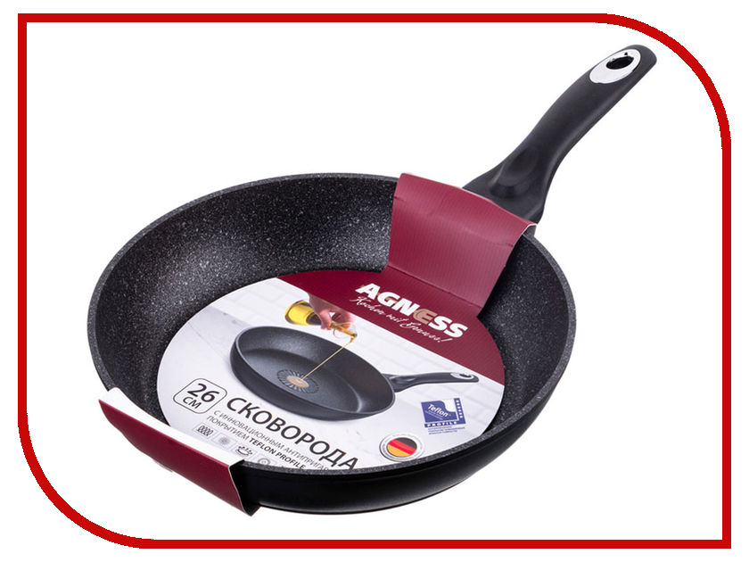 

Сковорода Agness 26cm 945-003