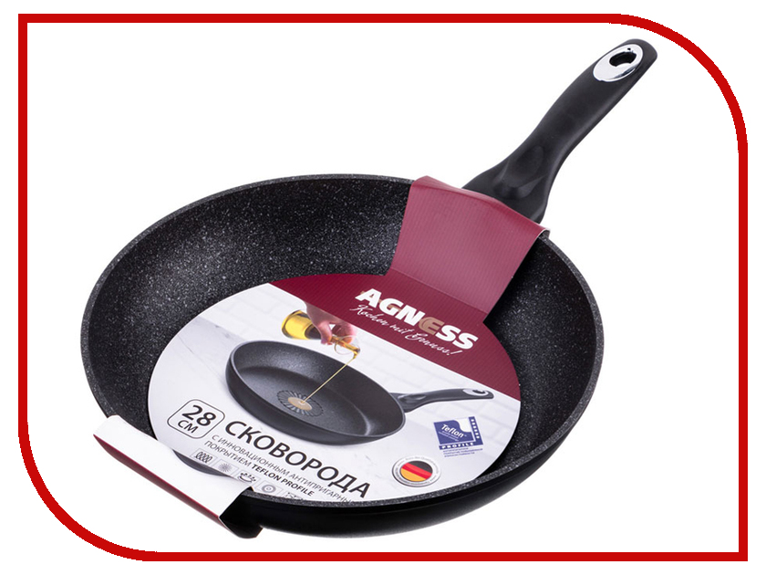 

Сковорода Agness 28cm 945-004
