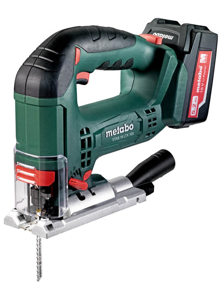 

Лобзик metabo STAB 18 LTX 100 5.2Ач х2 кейс, STAB 18 LTX 100