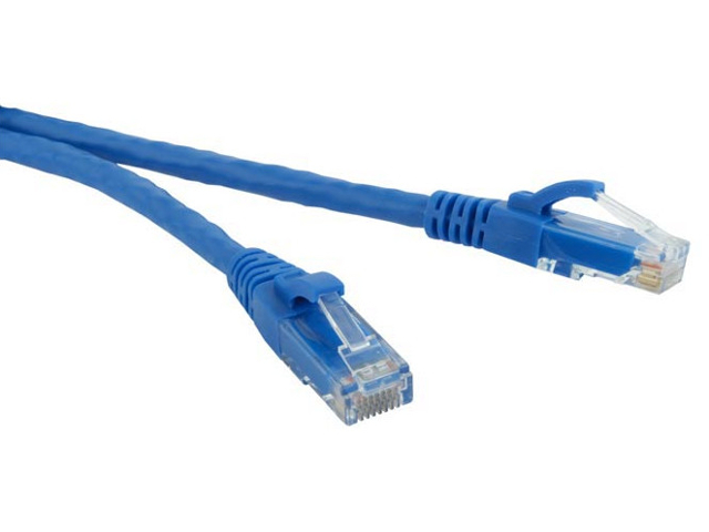 цена Сетевой кабель ExeGate UTP cat.5e 1m Blue 241494