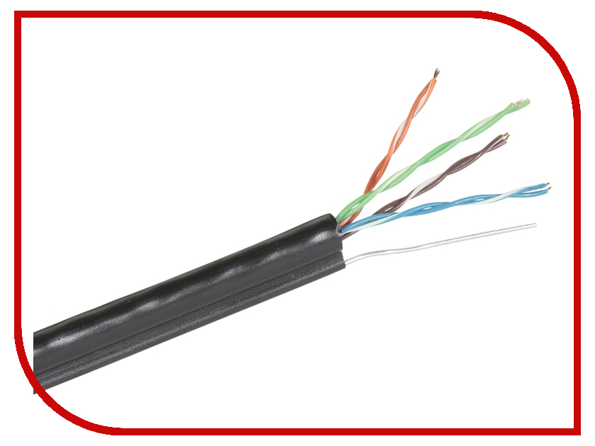 

Сетевой кабель ExeGate UTP cat.5e 4 пары 305m Black 190974