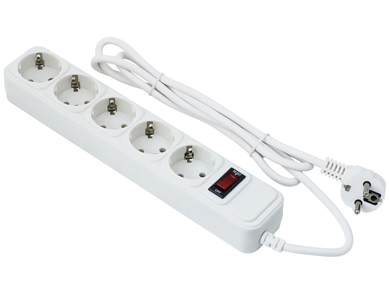 фото Сетевой фильтр exegate 5 sockets 1.5m sp-5-1.5w white 266863