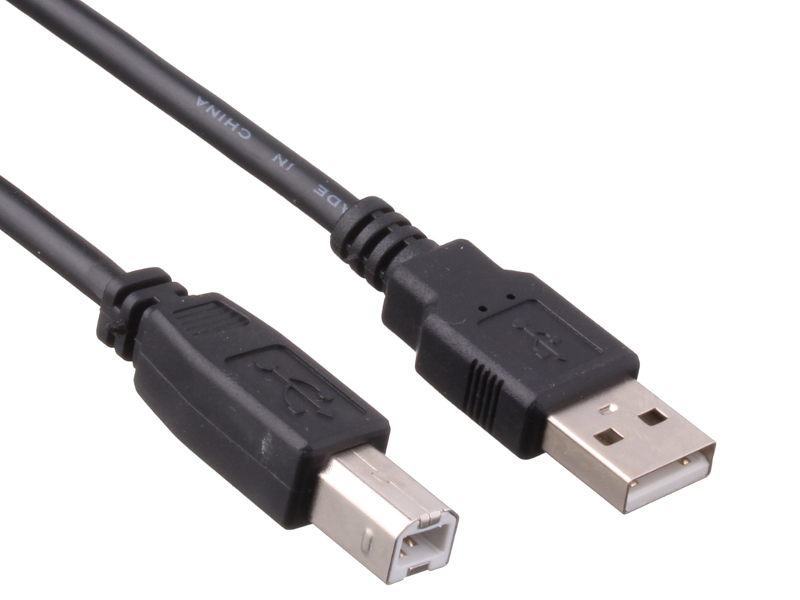 Аксессуар ExeGate USB 2.0 A - USB B 1.8m 138939 аксессуар ritmix rcc 100 usb a miniusb b black 15119418