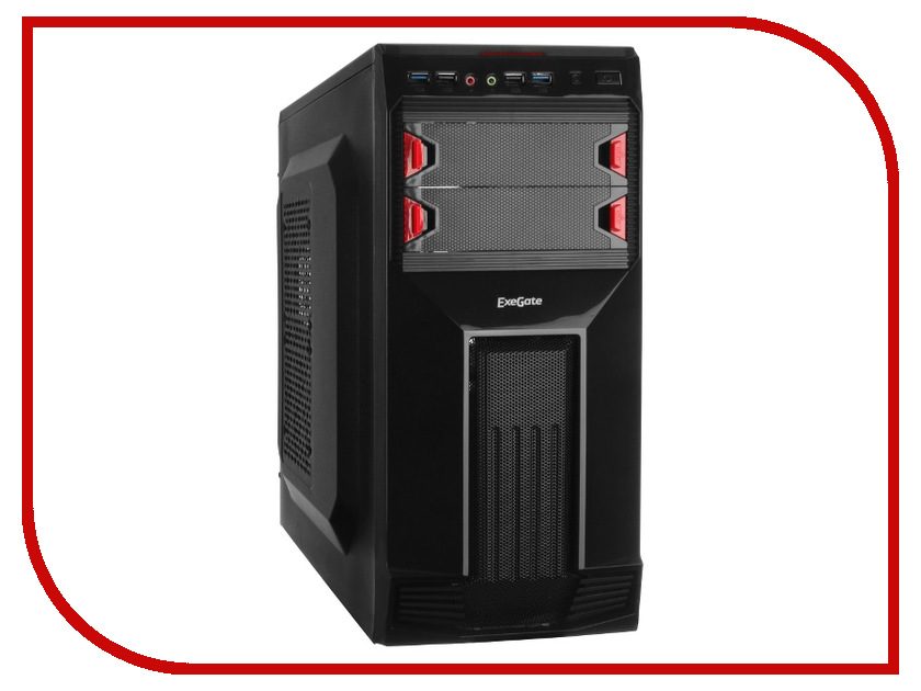 

Корпус ExeGate AB-224U Black 261425