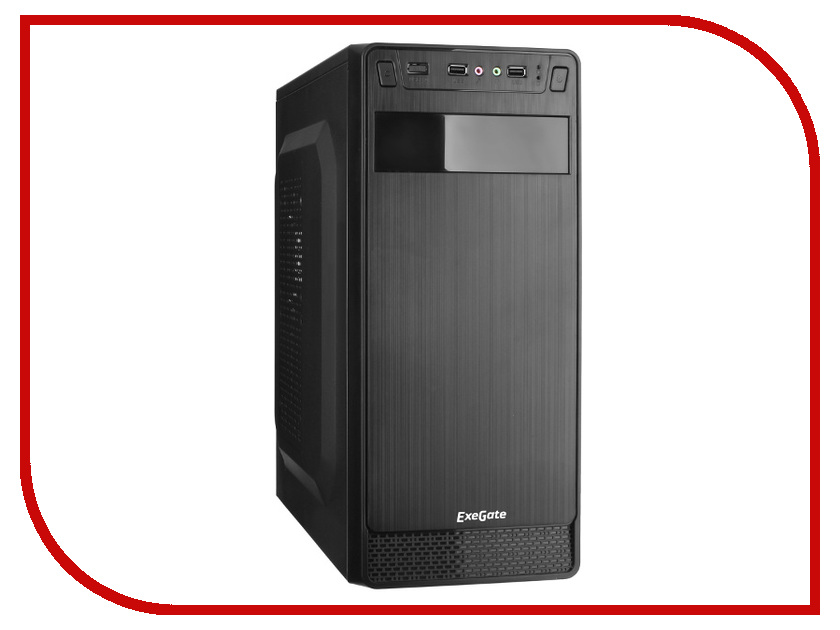 

Корпус ExeGate AB-222 w/o PSU Black, AB-222