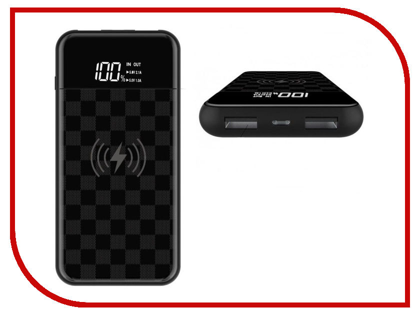 

Аккумулятор Devia JU Wireless 8000 mAh Black