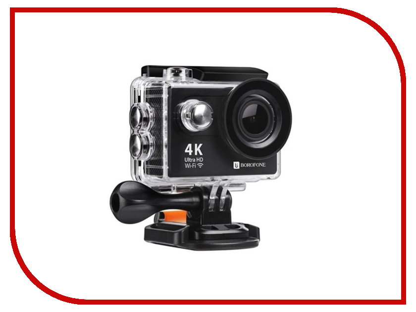 

Экшн-камера Borofone BD1 4K Sport Kit Black