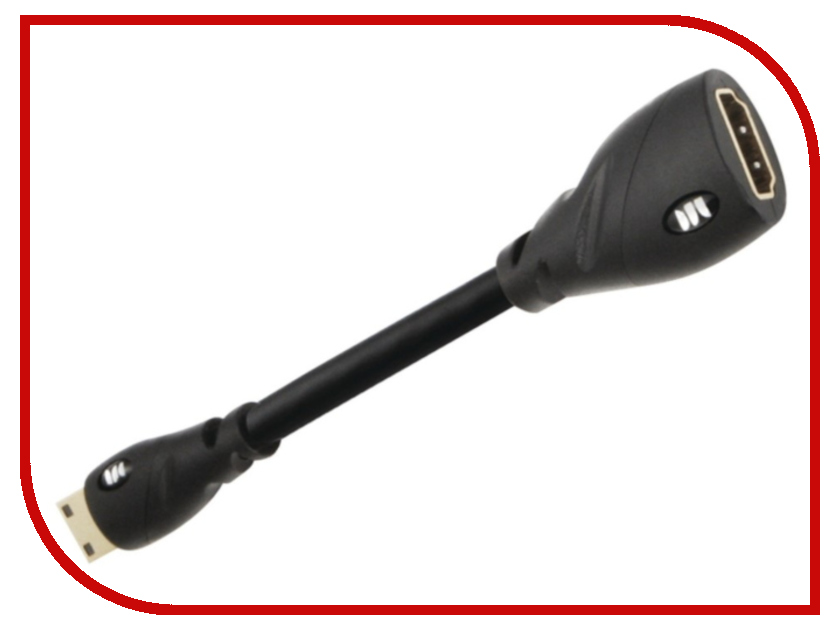 

Аксессуар Monster Advanced HDMI Mini to Standard HDMI Camcorder Adapter 140327-00