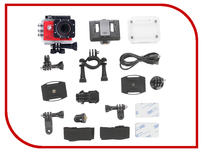 

Экшн-камера SJCAM SJ5000 WiFi Red