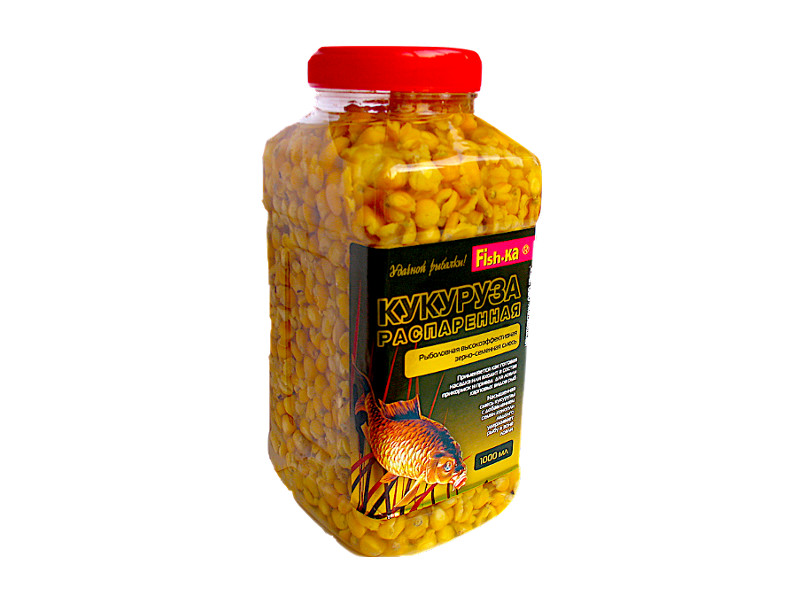 

Насадка Fish.ka Распаренная Кукуруза 1000ml, Распаренная Кукуруза