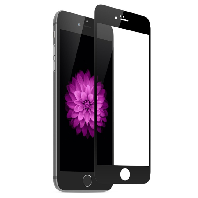 

Аксессуар Стекло противоударное Gurdini для APPLE iPhone 6 / 6S Plus 6D Full Screen 0.26mm Black 903109, APPLE iPhone 6/6S Plus