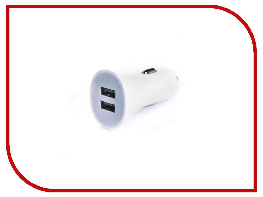 

Зарядное устройство Gurdini OEM 2USB White