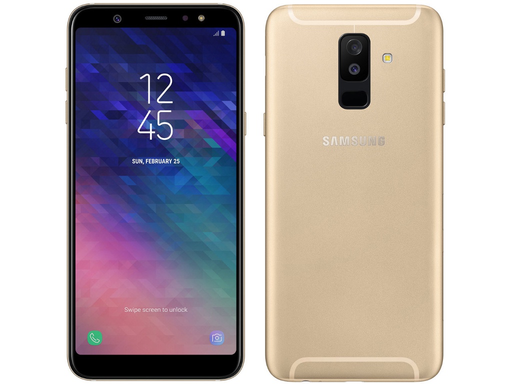 

Сотовый телефон Samsung Galaxy A6+ 32GB Gold, SM-A605F A6 Plus 2018
